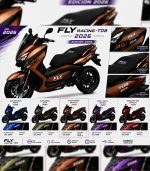 Moto Eléctrica Fly Racing T08 motor 4000watt batería 72v 86amp - Imagen 3